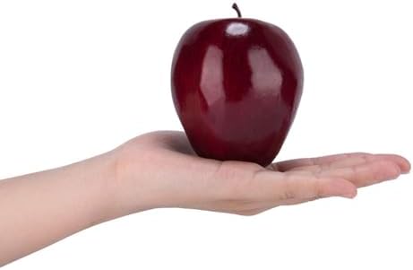 Toopify 16PCS Artificial Red Apples for Home Kitchen Decoration