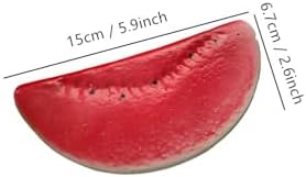 Ebonee Realistic Artificial Watermelon Slices 3 Pack