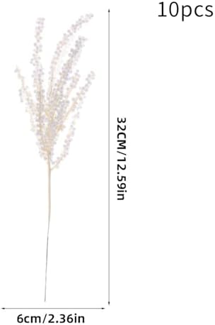 10 PCS Artificial Red Berry Stems for Holiday Decor