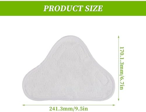 EPLZON Reusable Microfiber Steam Mop Pad 10pcs Pack