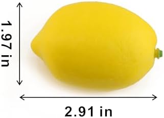 20PCS Realistic Artificial Lemon Decor