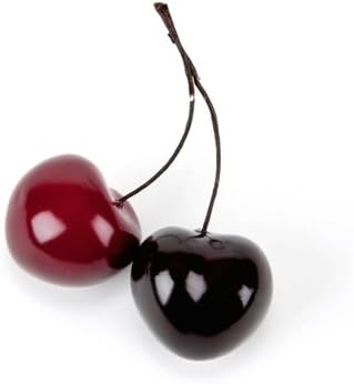 Cherry Pair Artificial Fruit Box of 36