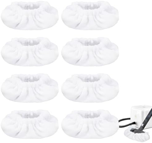 Steam Mop Pads for Neat Steam Cleaner - 8 Pack Reusable Microfiber Pads