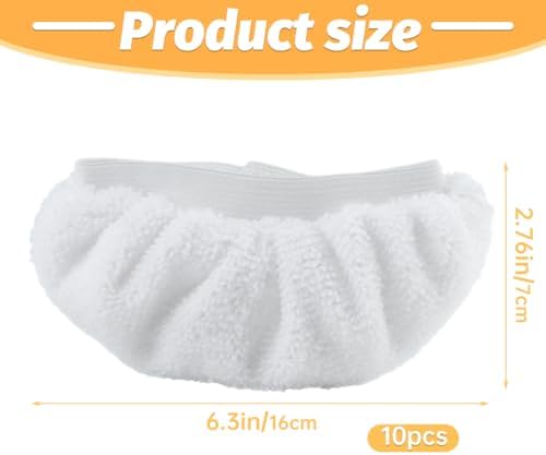 10 Pack Universal Steam Mop Pads for Steam Cleaner