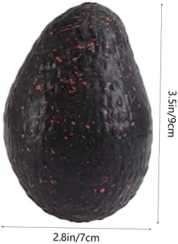 Zerodeko 6 Pcs Artificial Avocado Fruit Model