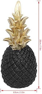 Cyrank 79in Resin Pineapple Decor Statue