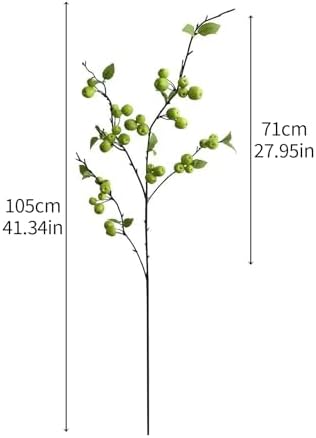 41in Artificial Berry Stems for Wedding and Christmas Decor