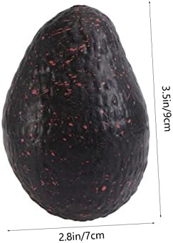 PRETYZOOM 6pcs Realistic Fake Avocados Artificial Fruit Decor