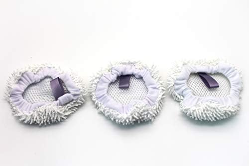 Surrgound Microfiber Mini Mop Heads 3pk for Shark Steam Mop
