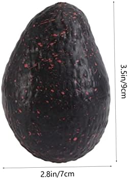 Vaguelly 6Pcs Lifelike Avocado Props for Home Decoration