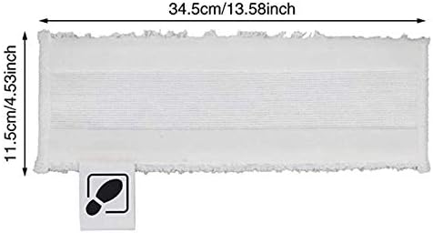 OYSTERBOY 6 Pcs Steam Cleaner Microfiber Cloth Pad Refill