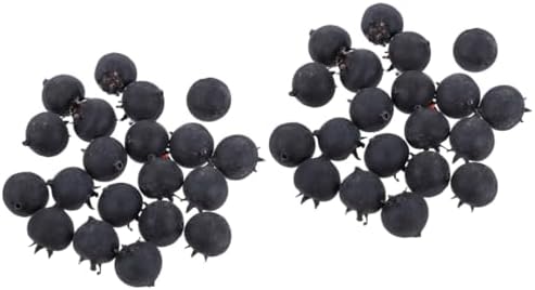 IMIKEYA 40 Pcs Artificial Blueberry Decorations