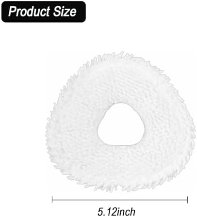 6 Pcs Replacement Mop Pads for Narwal Freo X Ultra Robot Vacuum