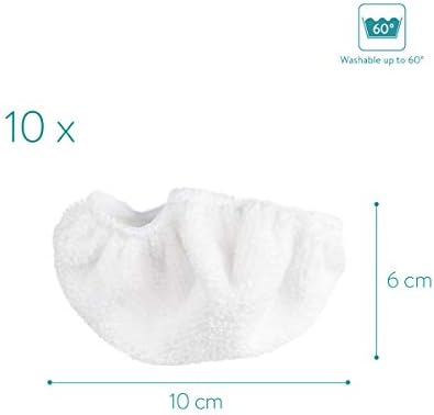 Navaris Microfiber Pads - 10 Pack for Steam Cleaner 49454