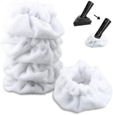 LVOERTUIG Steam Mop Pads for Handheld Steam Cleaner 10pcs