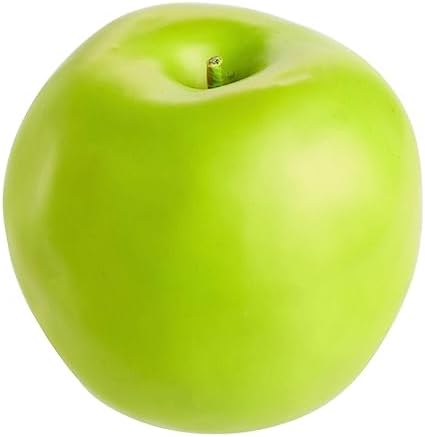 Juvale Artificial Apples Red Green 6 Pack for Decor