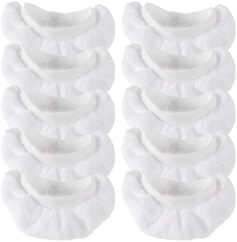 Steam Mop Pads for Handheld Steam Cleaner - 10 Pack Universal Reusable Washable