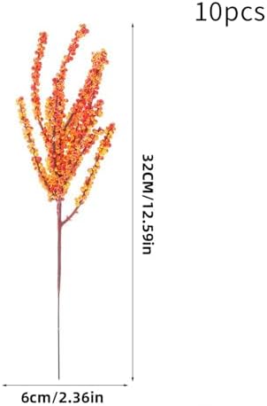 Belupai 10pcs Artificial Berry Stems 126in Christmas Decor