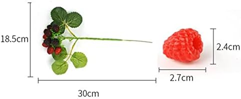 Zhenyang 4Pcs Artificial Raspberry Photography Props
