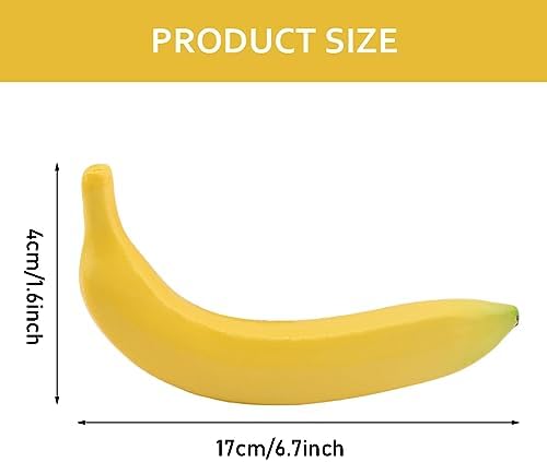 EKDJKK Realistic Artificial Banana Decor