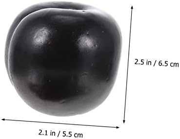 8Pcs Artificial Plum Models for Home and Kitchen Decor