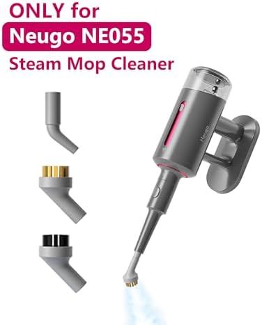 3 Piece Brush Accessories Kit for Neugo NE055 Series Steam Mop