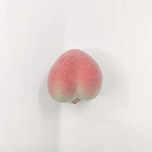 Mini Artificial Peach Set 20 Pcs for Home Decoration