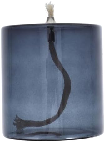 Stobaza Glass Oil Candle Holder Kerosene Lamp
