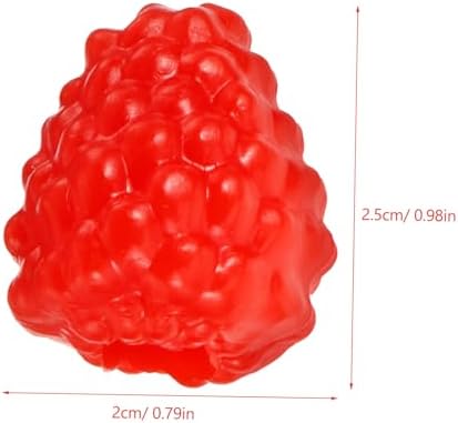 Zerodeko 40pcs Artificial Strawberry Decor Display