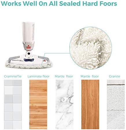 6 Pack Steam Mop Pads Replacement for Bissell Powerfresh Series