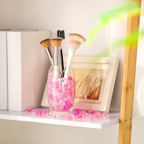 Syhood 570 Pcs Pink Fake Crushed Ice Rocks for Vase Fillers DIY
