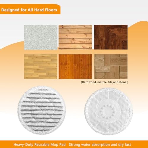 Replacement Steam Mop Pads for Shark S7000 Series