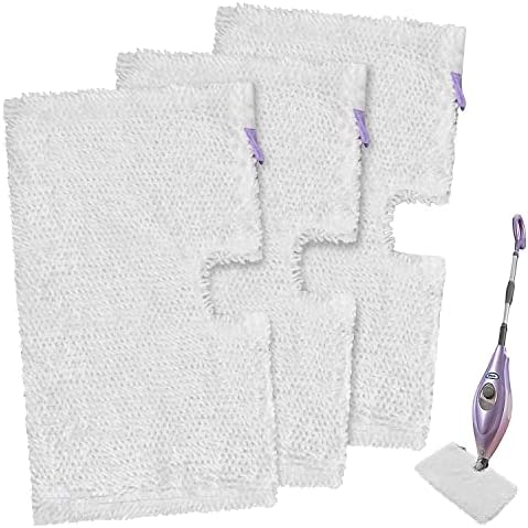 Steam Mop Replacement Pads for Shark S3500 Series 3 Pack