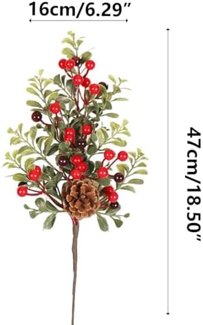 Christmas Tree Decorations Artificial Fruit Set