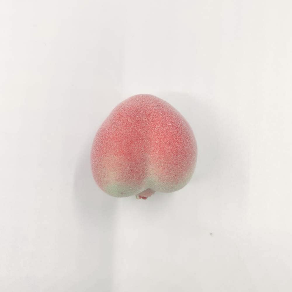 Mini Artificial Peach Set 20 Pcs for Home Decoration