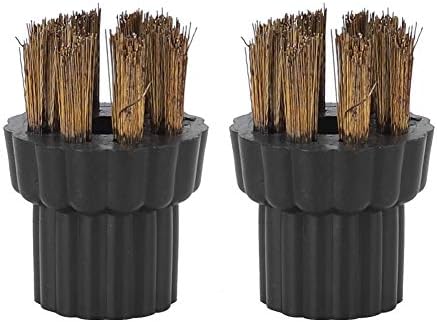 Jeffergarden Brass Brush Replacement for H2O Steam Cleaner and Steam Mop