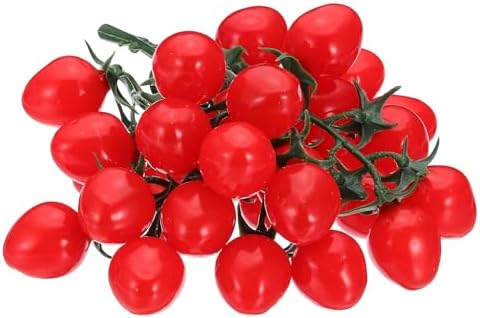 PATIKIL 2 Pcs Artificial Cherry Tomato for Home Decoration
