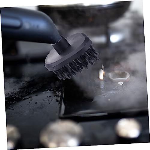 VICASKY 4pc Steam Cleaner Brush Set for Bathroom Tile