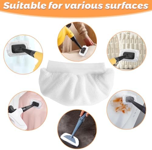 20 Pack Steam Cleaner Pads Universal Reusable