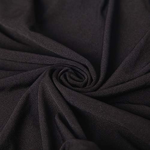 Peomeise 12pcs Stretch Spandex Chair Covers for Wedding and Party Use