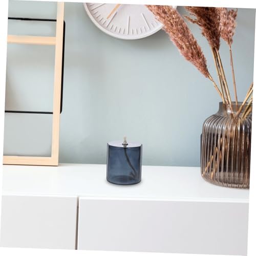 Stobaza Glass Oil Candle Holder Kerosene Lamp