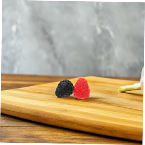 12pcs Lifelike Raspberry Models for Wedding and Photography Decor