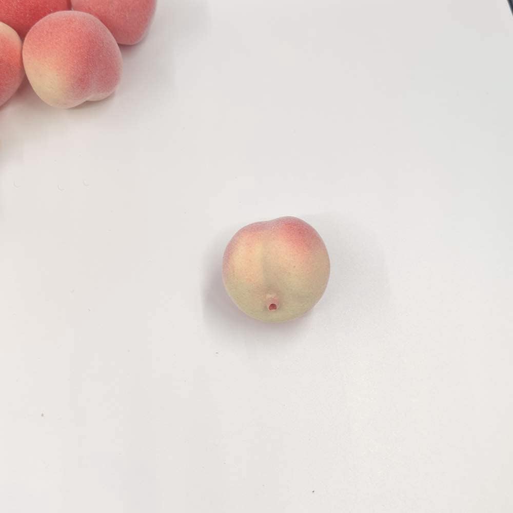 Mini Artificial Peach Set 20 Pcs for Home Decoration