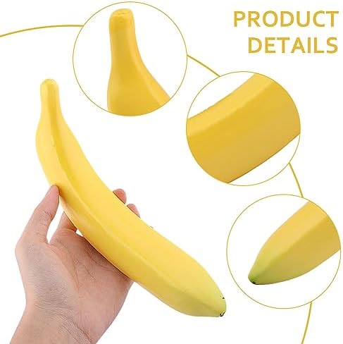 EKDJKK Realistic Artificial Banana Decor