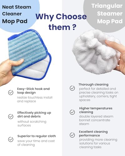 RuannoClean Steam Cleaner Accessories for Dupray