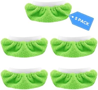 KeeTidy Universal Reusable Steam Mop Pads 5 Pack