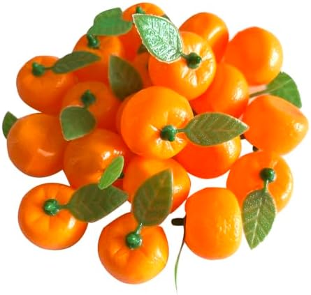 20pcs Realistic Artificial Orange Decorative