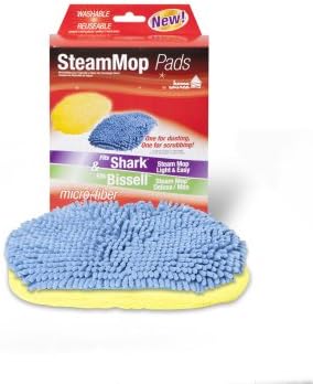 Home Source Shark Light Easy Bissell Deluxe Steam Mop Pads 2 Pack