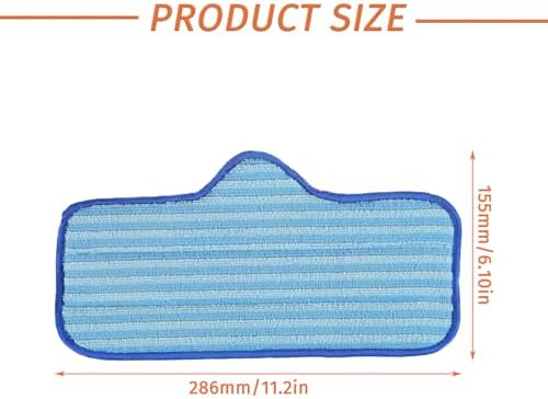Microfiber Mop Pads for Dupray Neat Steam Cleaner Reusable and Machine Washable