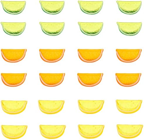 CCINEE 24PCS Artificial Lemon Blocks Realistic Decor